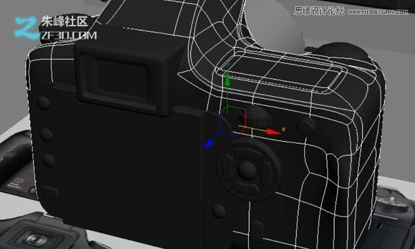 3dsmax制作数码单反照相机建模教程,PS教程,图老师教程网