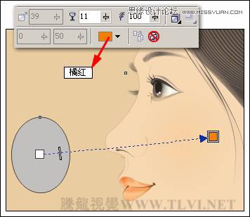 CorelDRAW绘制人物工笔画美女人物教程,PS教程,图老师教程网