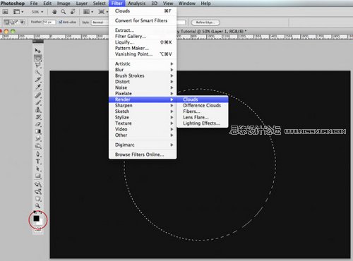 Photoshop简单制作螺旋星系效果,PS教程,图老师教程网