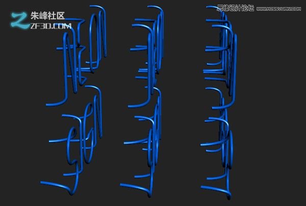 3dmax结合Vray制作霓虹灯艺术字效果,PS教程,图老师教程网