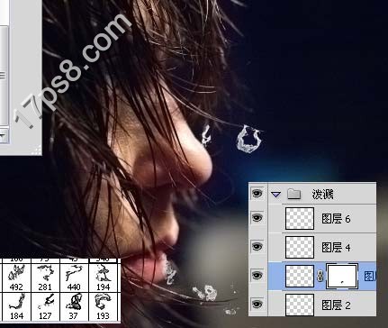 Photoshop为美女照片添加下雨场景效果,PS教程,图老师教程网