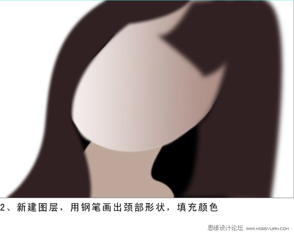 Photoshop绘制逼真可爱的美女教程,PS教程,图老师教程网