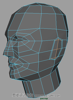 Maya建模教程：人头建模的详细教程,PS教程,图老师教程网