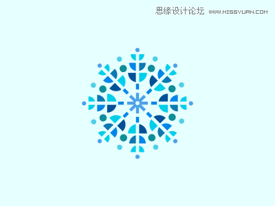 以雪花为设计元素的LOGO设计欣赏,PS教程,图老师教程网