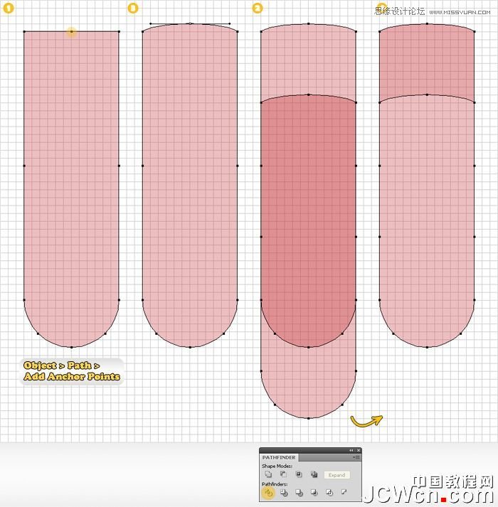 Illustrator制作蓝色苹果QuickTime标志,PS教程,图老师教程网