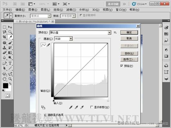 Photoshop基础教程：通过实例解析曲线命令,PS教程,图老师教程网