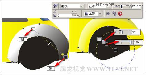 CorelDRAW绘制汽车宣传海报教程,PS教程,图老师教程网