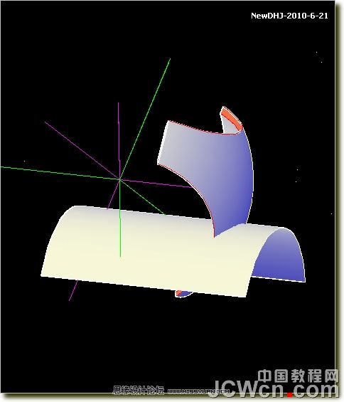 AutoCAD三维教程：南非世界杯足球的画法及渲染,PS教程,图老师教程网