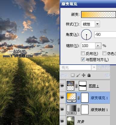 Photoshop合成夏天野外散布的美女场景,PS教程,图老师教程网