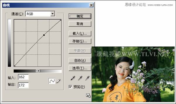 Photoshop给人物照片美化肌肤并上淡妆,PS教程,图老师教程网