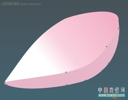 CorelDRAW教程：绘制漂亮的卡通风格荷花,PS教程,图老师教程网