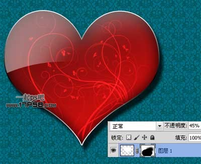 Photoshop制作情人节心形壁纸,PS教程,图老师教程网