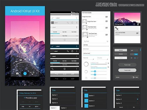精选国外2014年7月最新的UI套装PSD素材,PS教程,图老师教程网