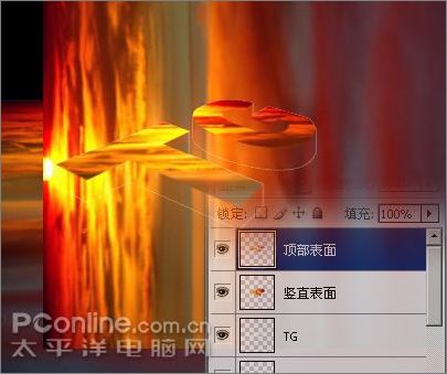 Photoshop打造超酷烈焰立体字,PS教程,图老师教程网