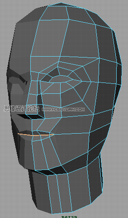 Maya建模教程：人头建模的详细教程,PS教程,图老师教程网
