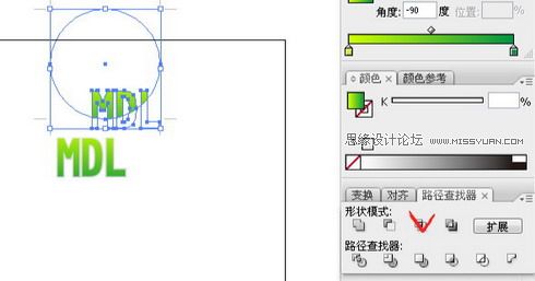 Illustrator CS2制作渐变质感描边字,PS教程,图老师教程网