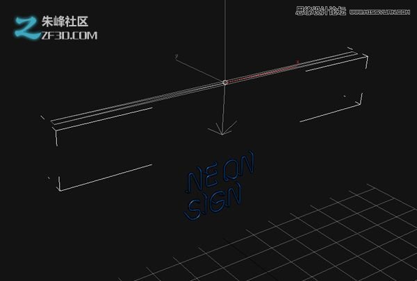 3dmax结合Vray制作霓虹灯艺术字效果,PS教程,图老师教程网