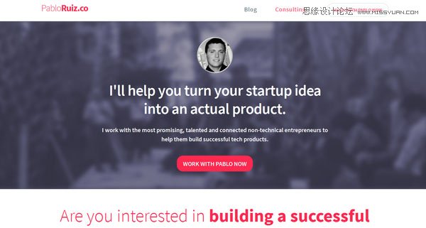 Startup Framework搞定的优秀网页设计欣赏,PS教程,图老师教程网