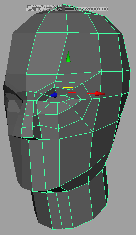 Maya建模教程：人头建模的详细教程,PS教程,图老师教程网