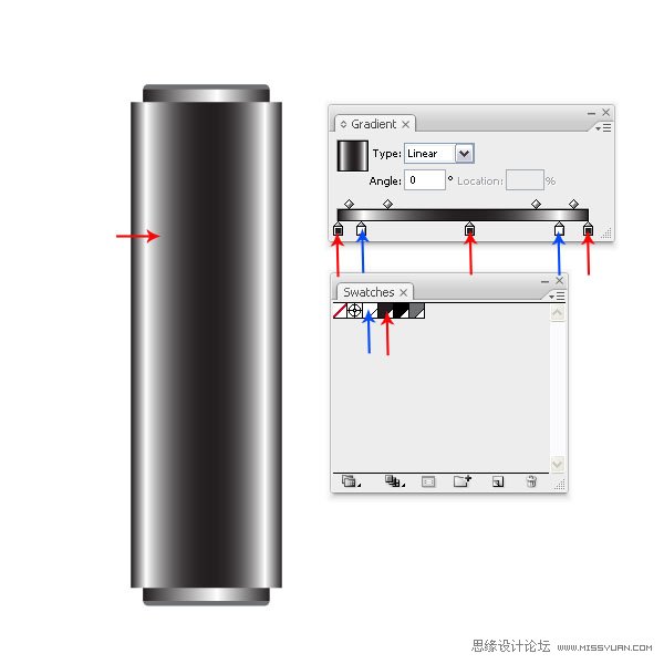 Illustrator设计一个色彩斑澜的U盘,PS教程,图老师教程网