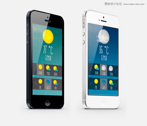 49款优秀的天气类APP界面设计欣赏,PS教程,图老师教程网