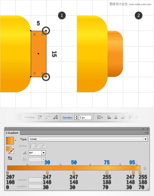 Illustrator绘制童趣十足的玩具水枪教程,PS教程,图老师教程网