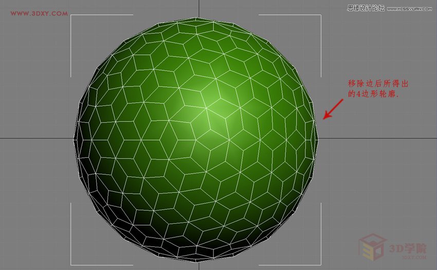 3DMAX详解四边形镂空球体的制作方法,PS教程,图老师教程网