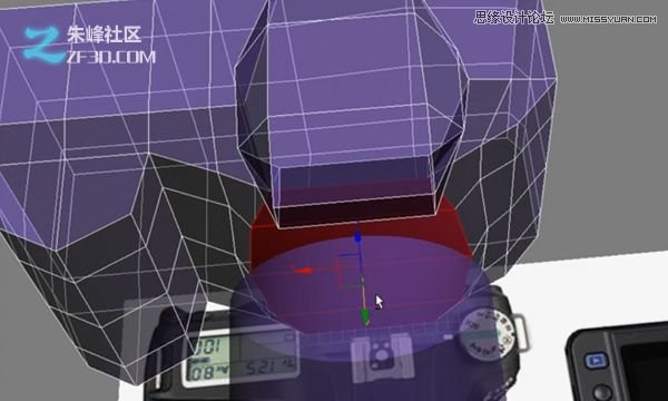 3dsmax制作数码单反照相机建模教程,PS教程,图老师教程网