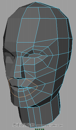 Maya建模教程：人头建模的详细教程,PS教程,图老师教程网