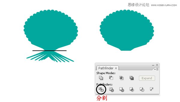 Illustrator绘制时尚彩色的逼真贝壳,PS教程,图老师教程网