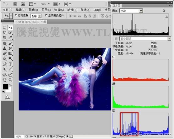 Photoshop基础教程：通过实例解析通道与色阶,PS教程,图老师教程网