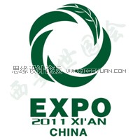 2011西安世园会会徽设计全球征集揭晓,PS教程,图老师教程网