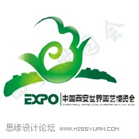 2011西安世园会会徽设计全球征集揭晓,PS教程,图老师教程网