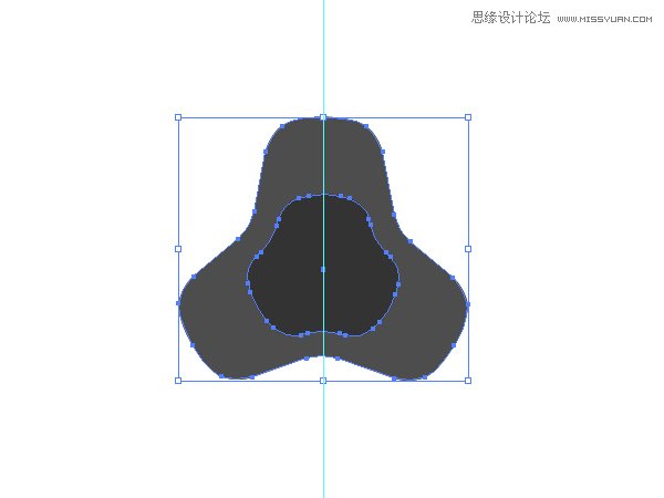 Illustrator教你绘制一个高科技电源按钮教程,PS教程,图老师教程网