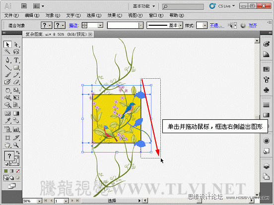 Illustrator基础教程：制作复杂无缝贴图,PS教程,图老师教程网