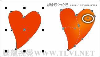 CorelDRAW绘制金黄色的秋季枫叶教程,PS教程,图老师教程网