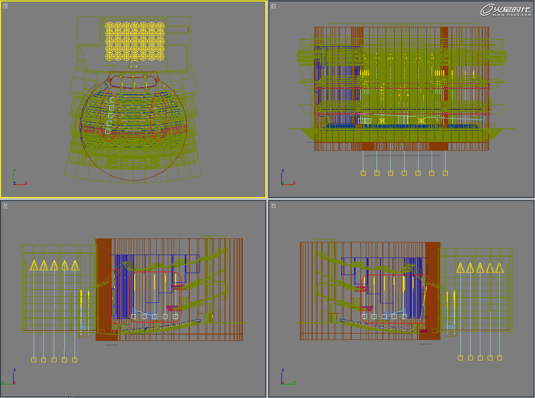 3ds Max实例教程：VRay报告厅效果表现,PS教程,图老师教程网