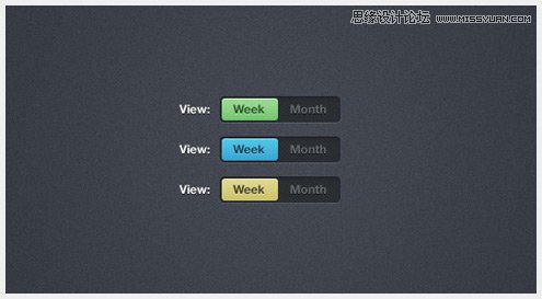 20个免费的开关切换UI元素PSD素材,PS教程,图老师教程网