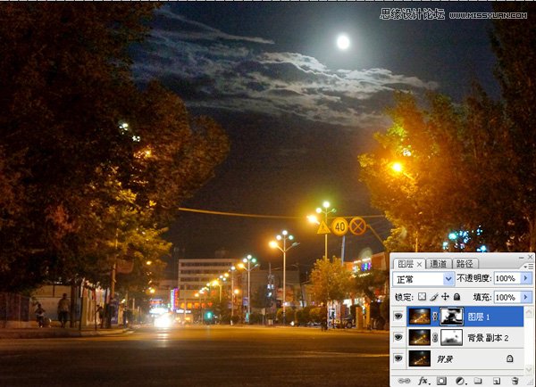 Photoshop调出夜晚街景漂亮的HDR色调,PS教程,图老师教程网