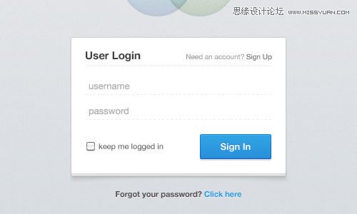 99个漂亮的网页注册和登录页设计PSD素材,PS教程,图老师教程网
