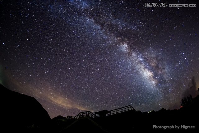 摄影师讲解星空银河与星轨的拍摄技巧,PS教程,图老师教程网