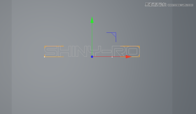 Cinema 4D绘制立体阴影效果的艺术字,PS教程,图老师教程网