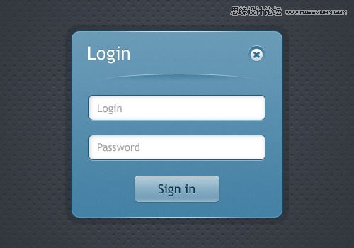 99个漂亮的网页注册和登录页设计PSD素材,PS教程,图老师教程网