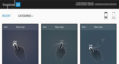 8个获取手机应用程序设计灵感的网站,PS教程,图老师教程网