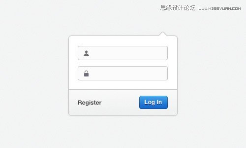 99个漂亮的网页注册和登录页设计PSD素材,PS教程,图老师教程网