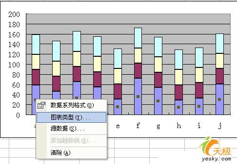 简单小技巧让Excel图表任意纵横分割