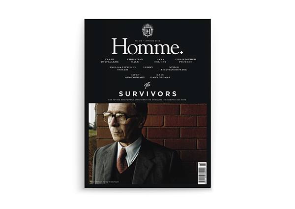 希腊《Homme.》排版设计