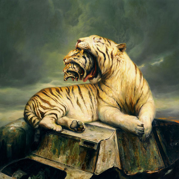 Martin Wittfooth 超现实主义插画作品欣赏