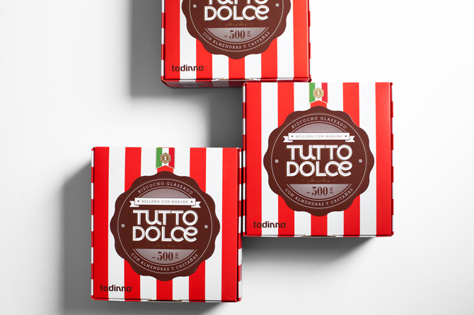 Tutto Dolce 蛋糕包装设计欣赏