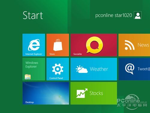 图26 Windows 8新操作界面